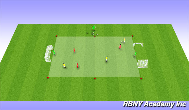 Football/Soccer Session Plan Drill (Colour): Match