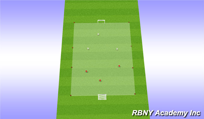Football/Soccer Session Plan Drill (Colour): Match