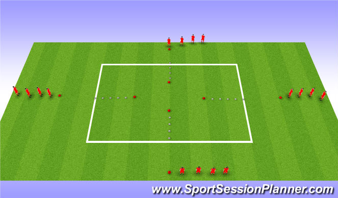 Football/Soccer Session Plan Drill (Colour): Screen 1