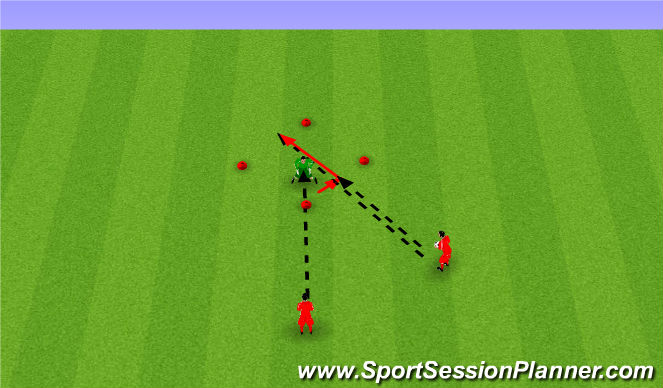 Football/Soccer Session Plan Drill (Colour): Screen 1