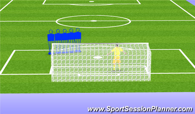 Football/Soccer Session Plan Drill (Colour): Screen 1