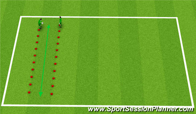 Football/Soccer Session Plan Drill (Colour): Screen 1