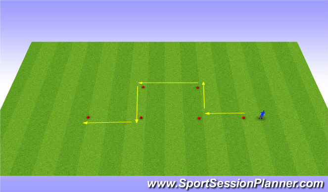 Football/Soccer Session Plan Drill (Colour): Screen 4