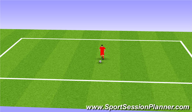 Football/Soccer Session Plan Drill (Colour): Drag Back Turn