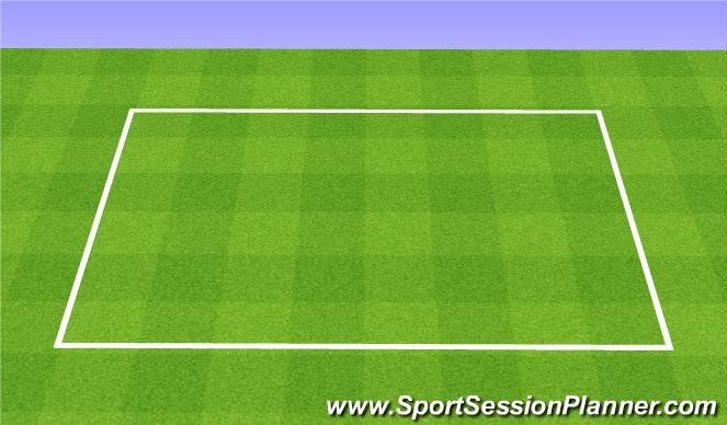 Football/Soccer Session Plan Drill (Colour): Block 4 Week 3