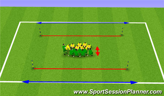 Football/Soccer Session Plan Drill (Colour): Screen 1