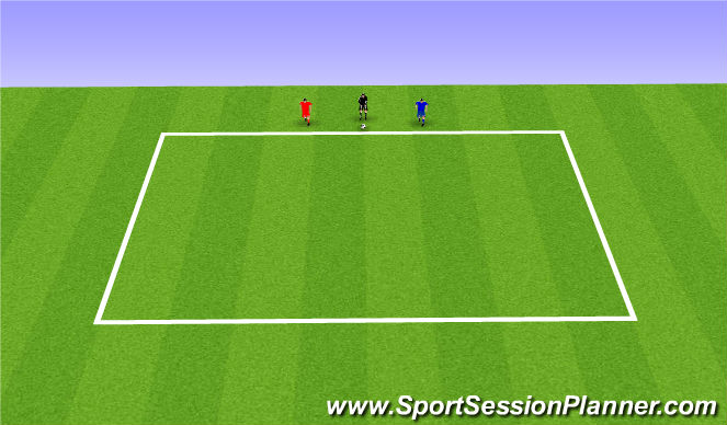 Football/Soccer Session Plan Drill (Colour): Activity 1