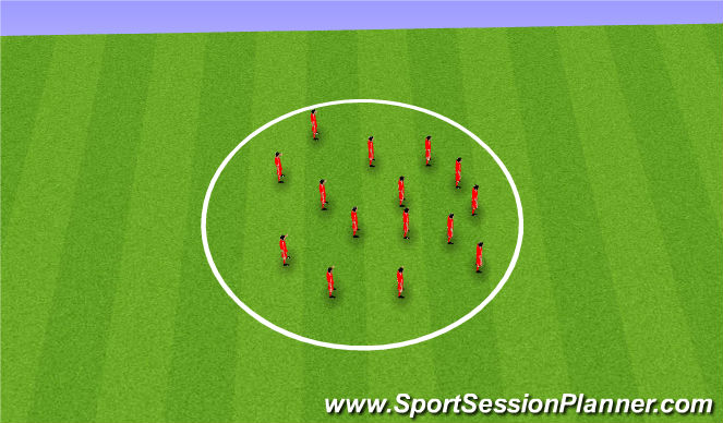 Football/Soccer Session Plan Drill (Colour): Screen 5