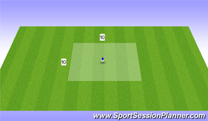 Football/Soccer Session Plan Drill (Colour): 30 min Activity