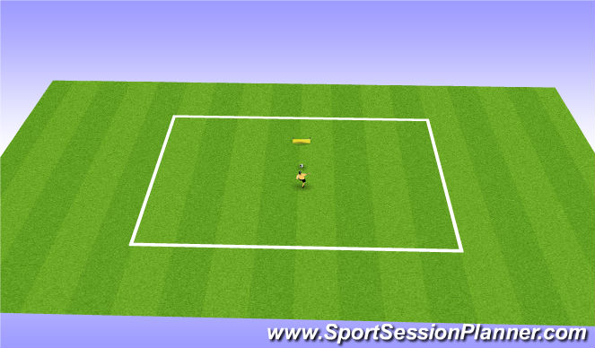 Football/Soccer Session Plan Drill (Colour): Session 1 - Receiving - FP - Segment 2-7