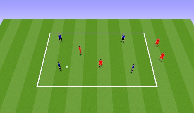 Football/Soccer Session Plan Drill (Colour): Screen 2