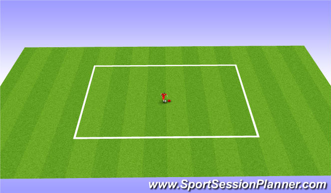 Football/Soccer Session Plan Drill (Colour): Activity 1