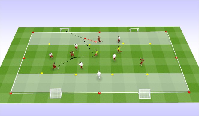 Football/Soccer Session Plan Drill (Colour): SB Skill Training II