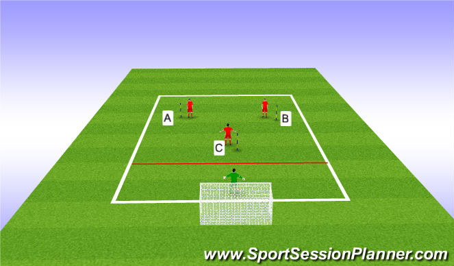 Football/Soccer Session Plan Drill (Colour): Part 1