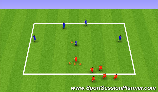 Fútbol Ejercicio del Plan de Sesiones (Color): How many can I get