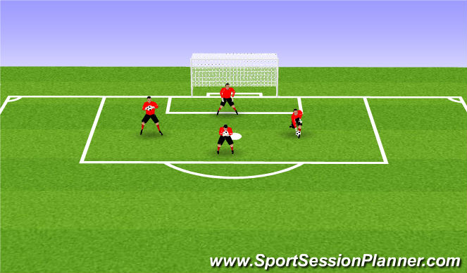 Football/Soccer Session Plan Drill (Colour): Screen 1