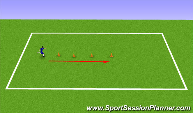 Football/Soccer Session Plan Drill (Colour): Introduction