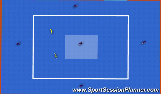 Futsal Session Plan Drill (Colour): Screen 4