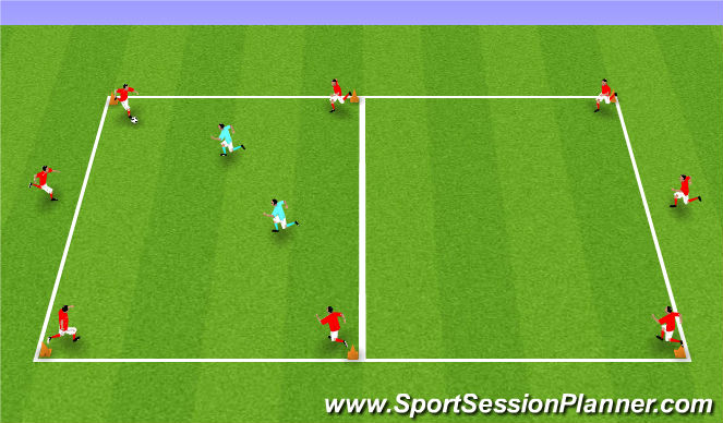 Football/Soccer Session Plan Drill (Colour): video