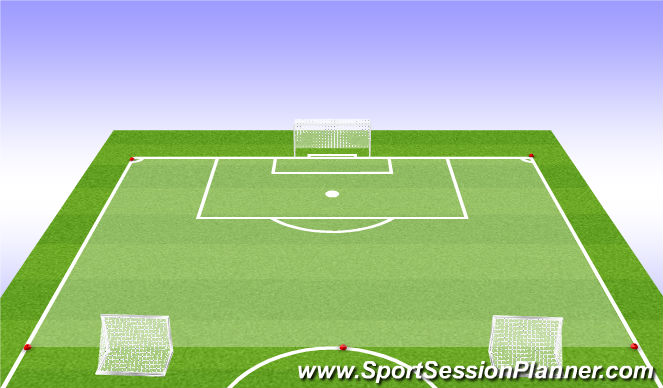 Football/Soccer Session Plan Drill (Colour): Activity #2