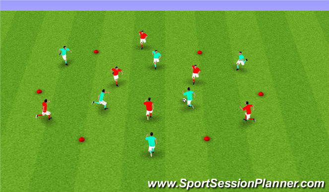 Football/Soccer Session Plan Drill (Colour): video
