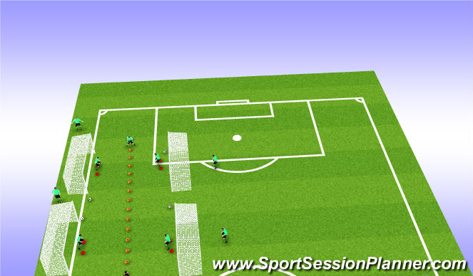 Football/Soccer Session Plan Drill (Colour): COMPETITION