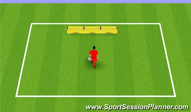 Football/Soccer Session Plan Drill (Colour): Screen 2