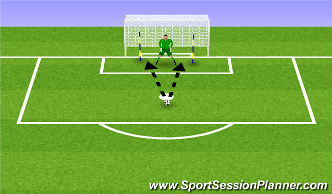 Football/Soccer Session Plan Drill (Colour): Activity 1