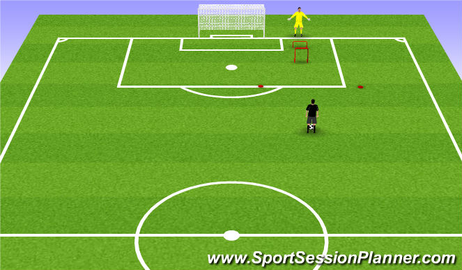 Football/Soccer Session Plan Drill (Colour): Screen 1