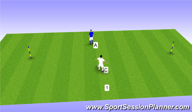 Football/Soccer Session Plan Drill (Colour): Individually