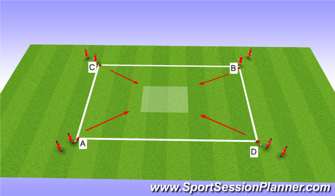 Football/Soccer Session Plan Drill (Colour): Screen 2