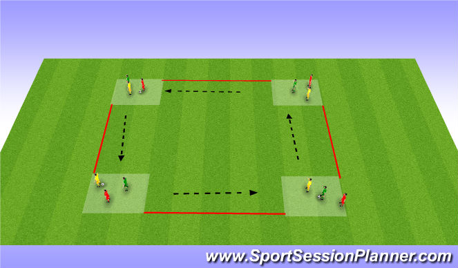 Football/Soccer Session Plan Drill (Colour): Screen 5