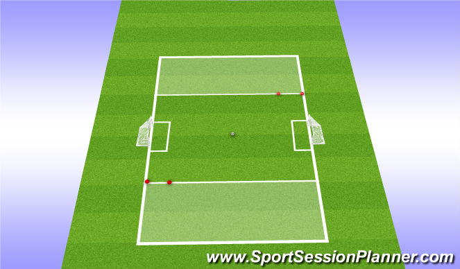 Football/Soccer Session Plan Drill (Colour): Mini-game: Numbers Game