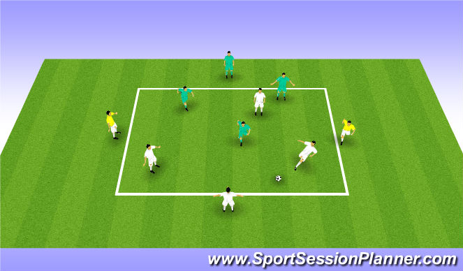 Football/Soccer Session Plan Drill (Colour): Pantalla 1