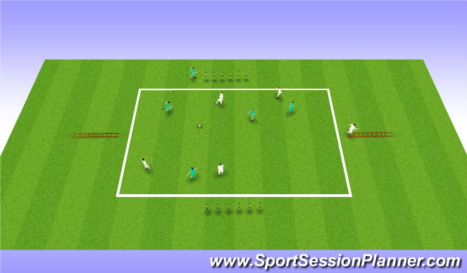 Football/Soccer Session Plan Drill (Colour): Pantalla 1