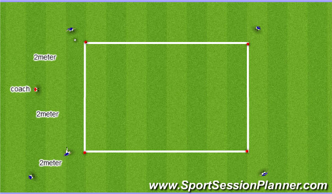 Football/Soccer Session Plan Drill (Colour): Animation 2