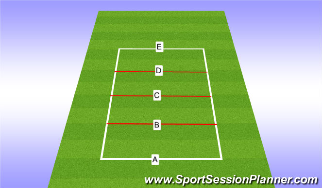 Football/Soccer Session Plan Drill (Colour): S (Speed)