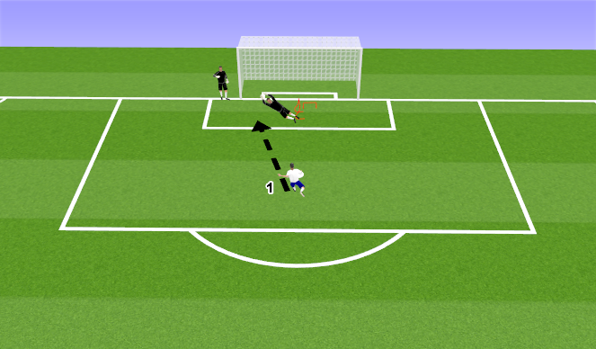 Football/Soccer Session Plan Drill (Colour): DEF