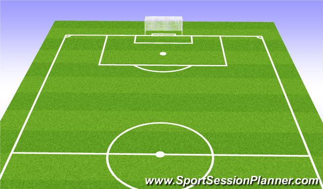 Football/Soccer Session Plan Drill (Colour): Game
