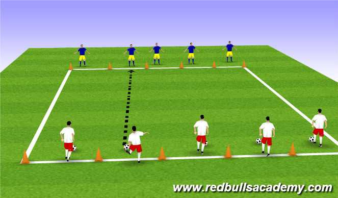 Football/Soccer Session Plan Drill (Colour): Game: Passing