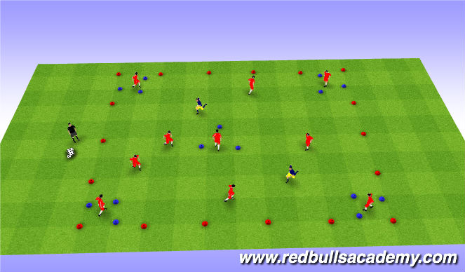 Football/Soccer Session Plan Drill (Colour): Main-theme-1