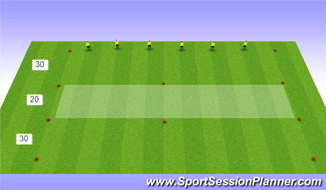 Football/Soccer Session Plan Drill (Colour): fitness 2