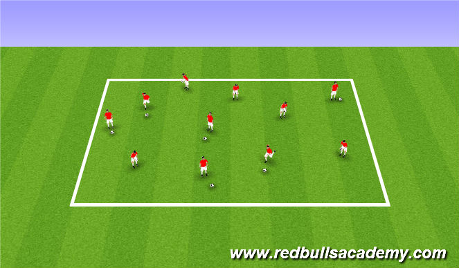 Football/Soccer Session Plan Drill (Colour): Coloring Easter eggs