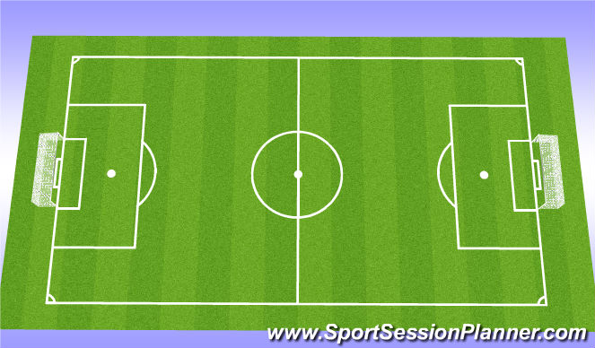 Football/Soccer Session Plan Drill (Colour): Screen 1