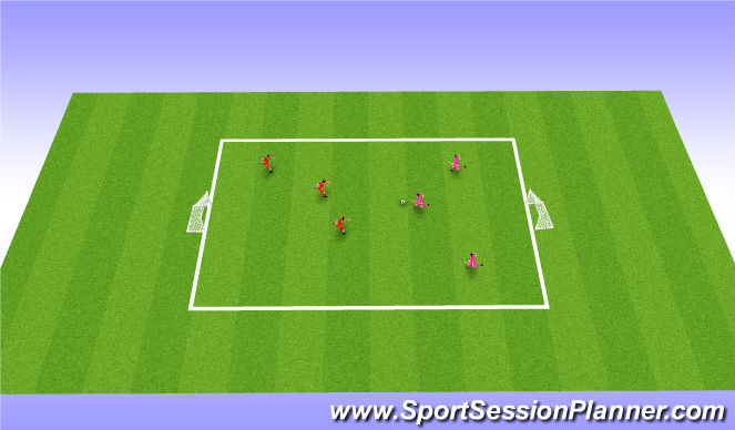 Football/Soccer Session Plan Drill (Colour): Final Game
