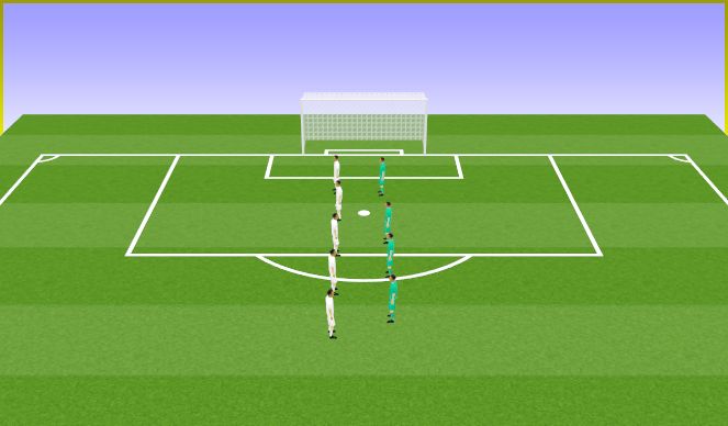 Football/Soccer Session Plan Drill (Colour): Cool down