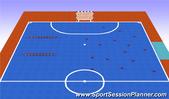 Futsal: Mini Futsal, Technical: Dribbling and RWB Beginner