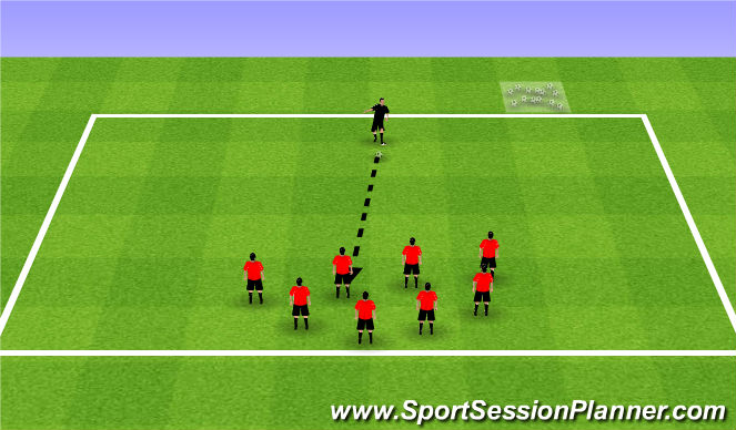 Football/Soccer Session Plan Drill (Colour): Transformers