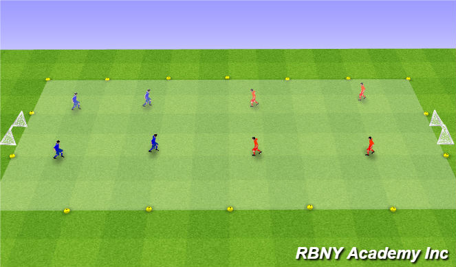 Football/Soccer Session Plan Drill (Colour): Match