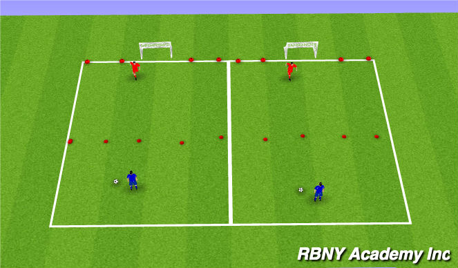 Football/Soccer Session Plan Drill (Colour): Screen 5